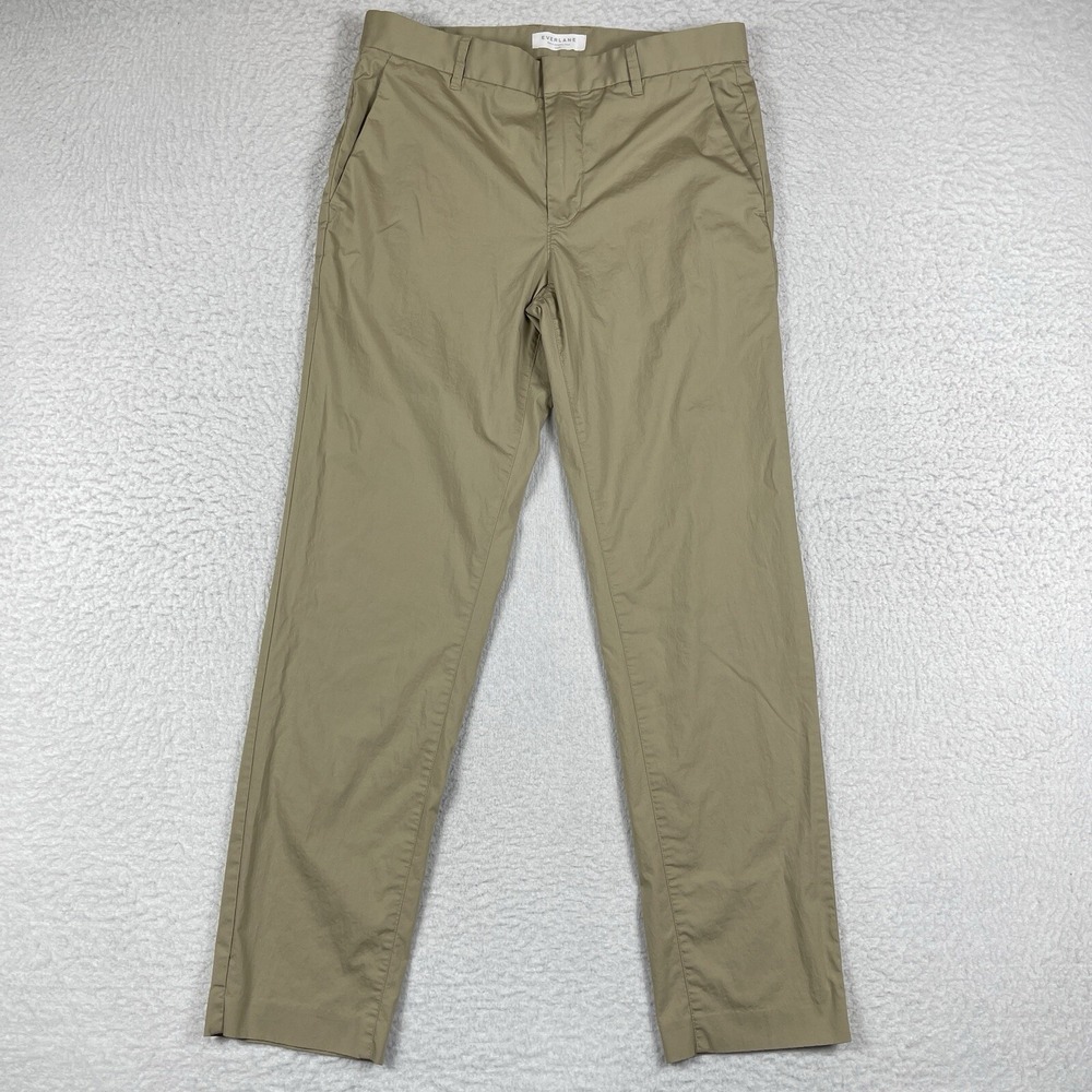 Everlane Performance Chino‎ Pants Mens 31x30 Khaki Tan Stretch Casual Workwear
